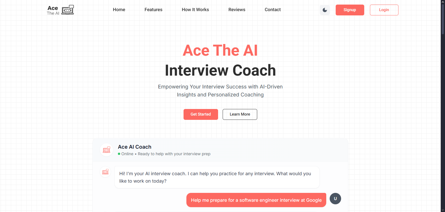 Ace The AI Interview Coach
