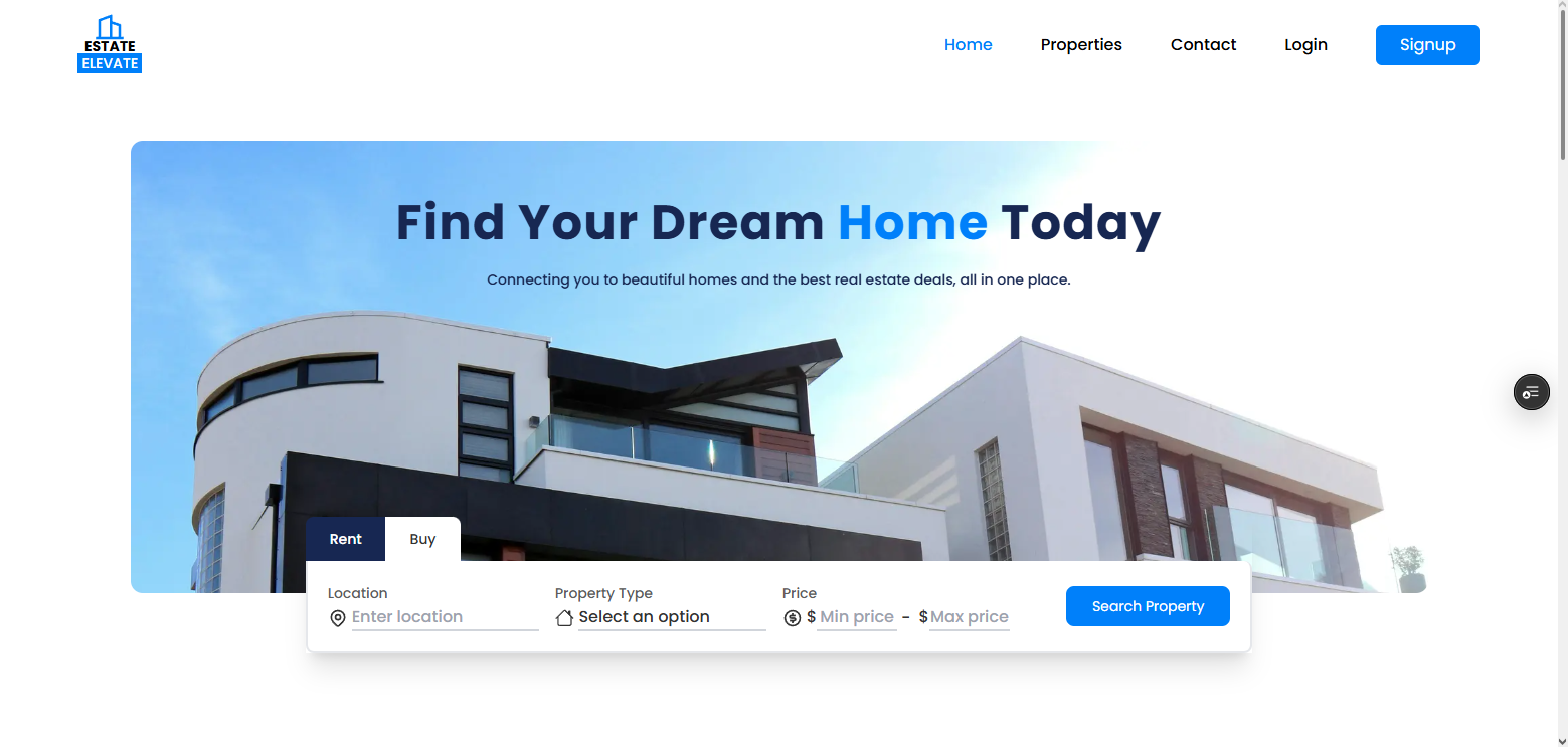 Estate Elevate - Real Estate Platform